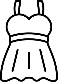 Nightgown Vector Icon