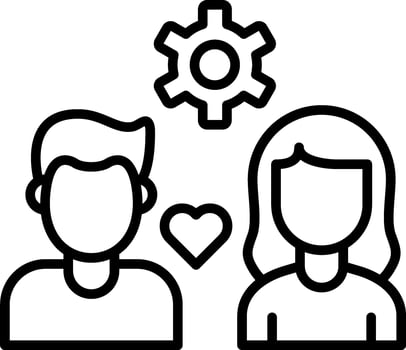 Human Relationships Vector Icon
