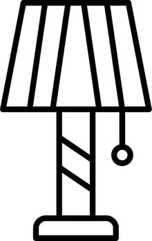 Desk Lamp Vector Icon