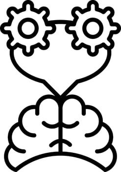Think Vector Icon