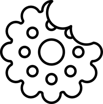Biscuit Vector Icon