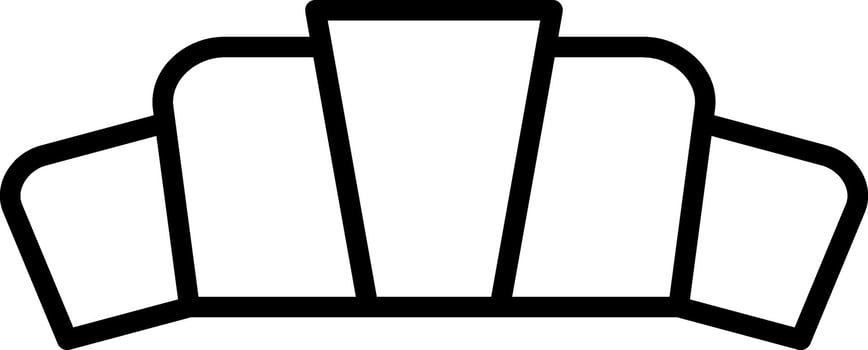 Croissant Vector Icon