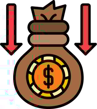 Loss Vector Icon