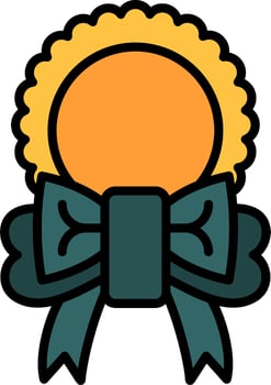 Ribbon Bow Vector Icon