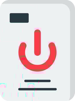 Turned Off Vector Icon