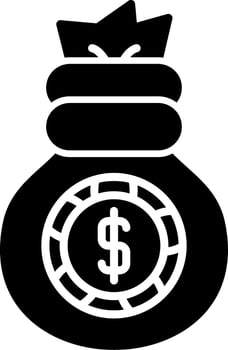 Money Bag Vector Icon