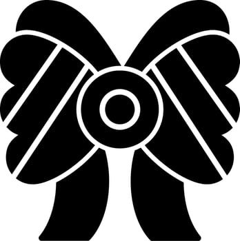 Ribbon Bow Vector Icon