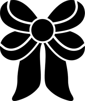 Ribbon Bow Vector Icon