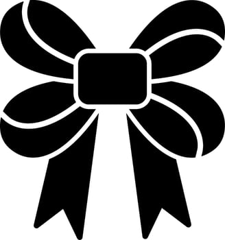 Ribbon Bow Vector Icon