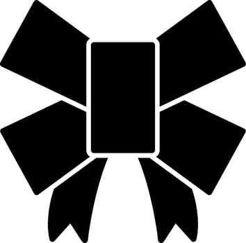 Ribbon Bow Vector Icon