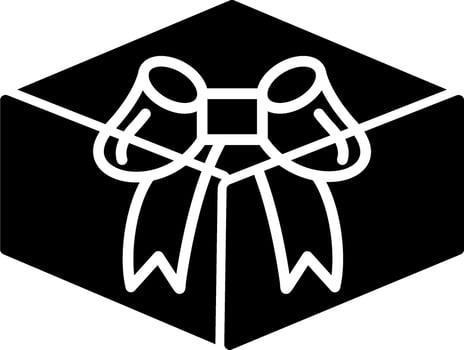 Ribbon Bow Vector Icon