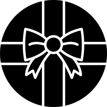 Ribbon Bow Vector Icon