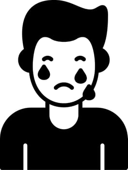 Cry Vector Icon