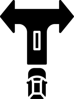 Driving Test Vector Icon