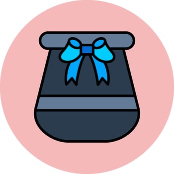 Ribbon Bow Vector Icon