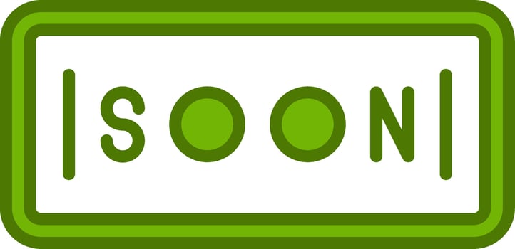 Soon Vector Icon