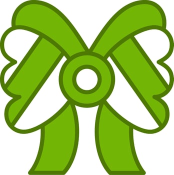 Ribbon Bow Vector Icon
