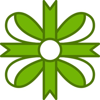 Ribbon Bow Vector Icon