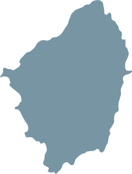 doodle freehand drawing of naxos island map. png