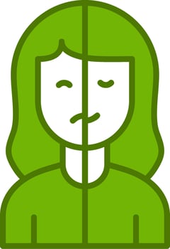 Personality Disorder Vector Icon
