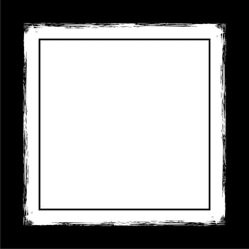 Artistic Blank Space with Silhouette Of the Brush Stroke or Paint Brush, can use for Frame Work, Advertisement, Quote, Text, Title, Cover, Layout, Website, Template or Graphic Design Element. Vector