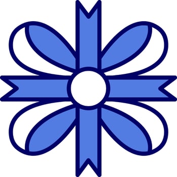 Ribbon Bow Vector Icon