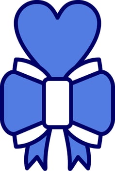 Ribbon Bow Vector Icon