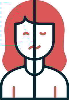 Personality Disorder Vector Icon