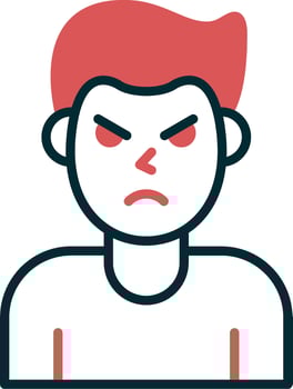 Angry Vector Icon