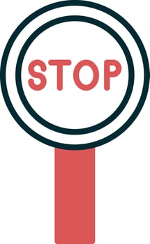 Stop Sign Vector Icon