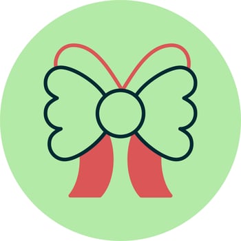 Ribbon Bow Vector Icon