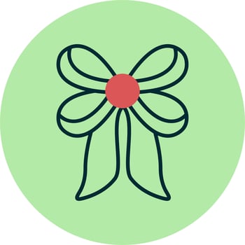 Ribbon Bow Vector Icon