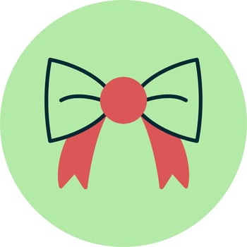 Ribbon Bow Vector Icon