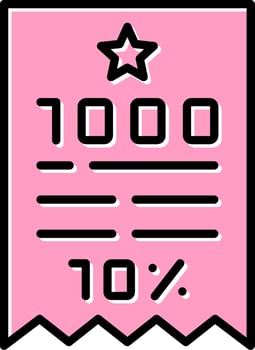 Bill Vector Icon