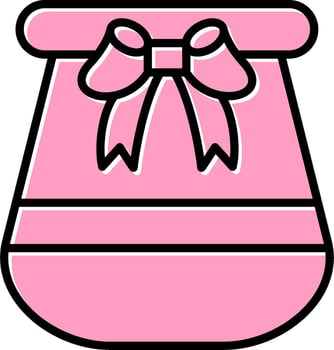 Ribbon Bow Vector Icon