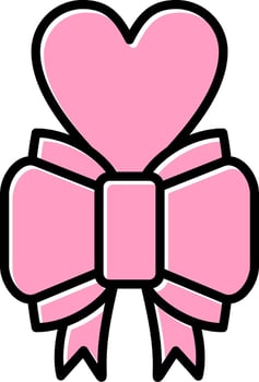 Ribbon Bow Vector Icon