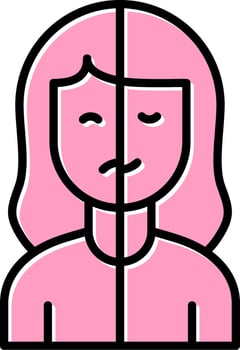 Personality Disorder Vector Icon