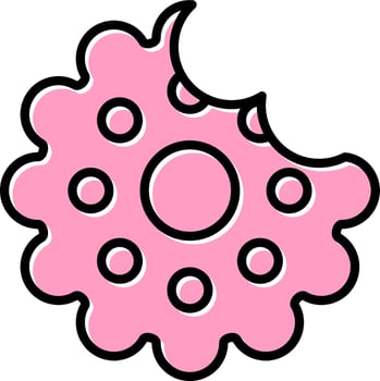 Biscuit Vector Icon
