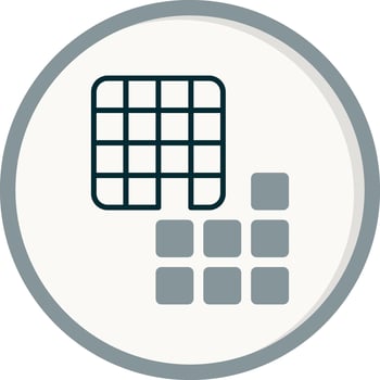 Mosaic Vector Icon