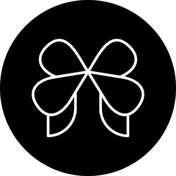 Ribbon Bow Vector Icon