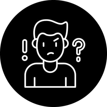 Suspicion Vector Icon