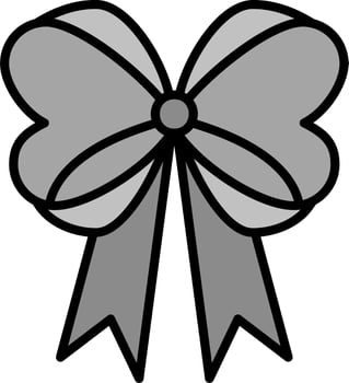 Ribbon Bow Vector Icon