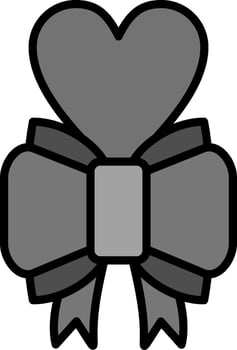 Ribbon Bow Vector Icon