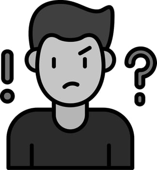 Suspicion Vector Icon