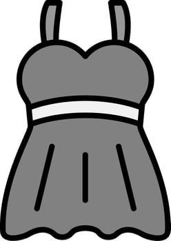 Nightgown Vector Icon