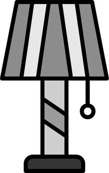 Desk Lamp Vector Icon