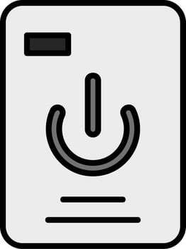Turned Off Vector Icon