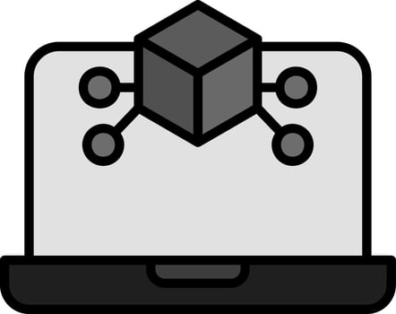 Simulation Vector Icon