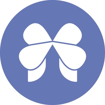 Ribbon Bow Vector Icon