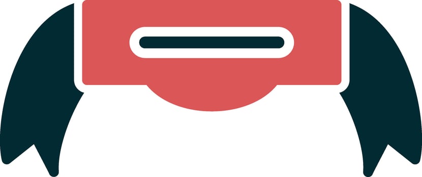 Ribbon Bow Vector Icon